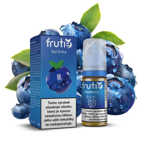 Liquid Frutie 50/50 - Borůvka (Blueberry) 10ml - 12mg