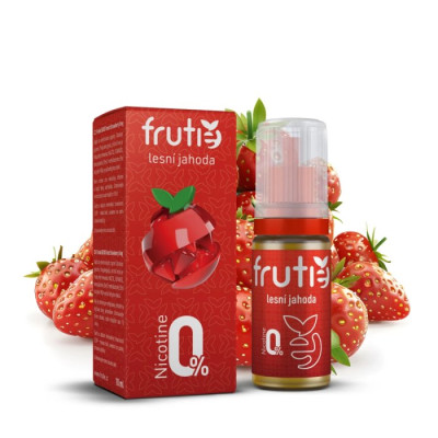 Liquid Frutie 50/50 - Lesní jahoda (Forest Strawberry) 10ml - 0mg