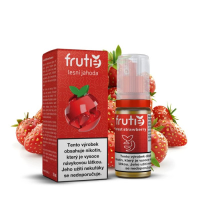 Liquid Frutie 50/50 - Lesní jahoda (Forest Strawberry) 10ml - 12mg