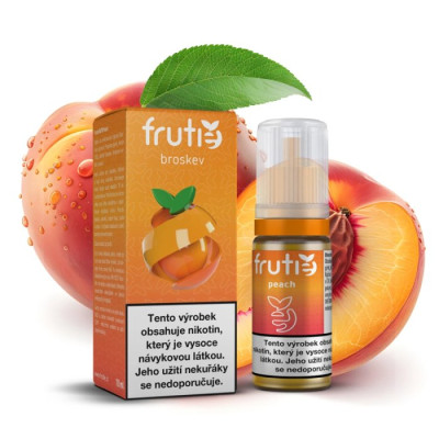 Liquid Frutie 50/50 - Broskev (Peach) 10ml - 12mg