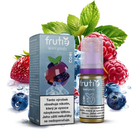 Liquid Frutie COOL 50/50 - Lesní plody (Wild Berries) 10ml - 3mg