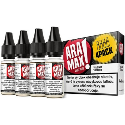 Liquid ARAMAX 4Pack Virginia Tobacco 4x10ml-12mg