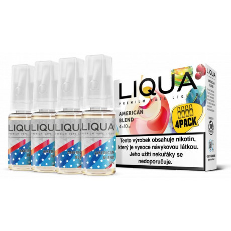 Liquid LIQUA Elements 4Pack American Blend 4x10ml-3mg (Americký míchaný tabák)