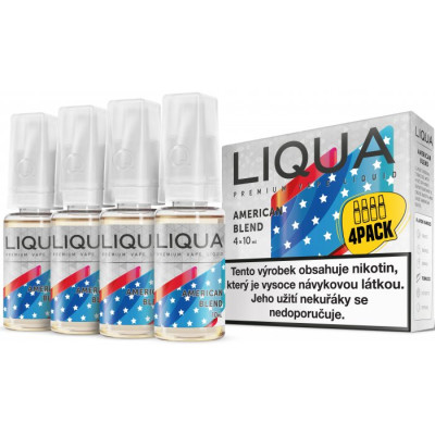 Liquid LIQUA Elements 4Pack American Blend 4x10ml-3mg (Americký míchaný tabák)