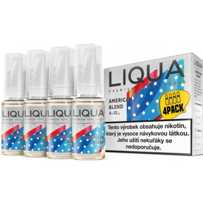Liquid LIQUA Elements 4Pack American Blend 4x10ml-6mg (Americký míchaný tabák)