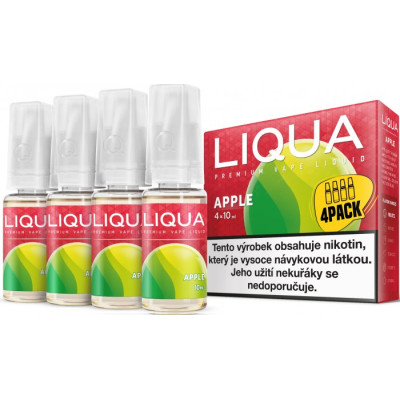 Liquid LIQUA Elements 4Pack Apple 4x10ml-12mg (jablko)