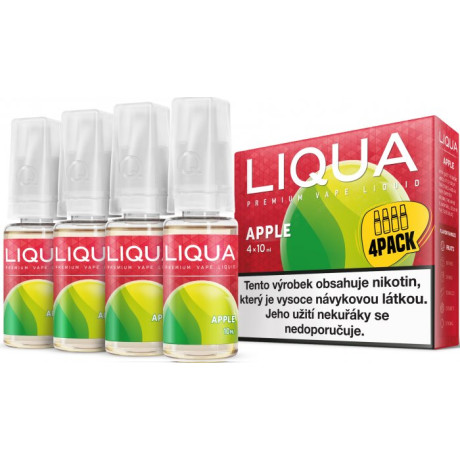 Liquid LIQUA Elements 4Pack Apple 4x10ml-12mg (jablko)