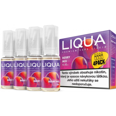 Liquid LIQUA Elements 4Pack Berry Mix 4x10ml-6mg (lesní plody)