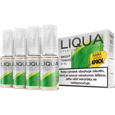 Liquid LIQUA Elements 4Pack Bright tobacco 4x10ml-6mg (čistá tabáková příchuť)