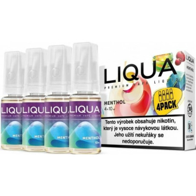 Liquid LIQUA Elements 4Pack Menthol 4x10ml-3mg