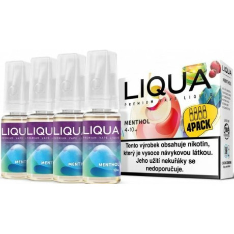 Liquid LIQUA Elements 4Pack Menthol 4x10ml-3mg