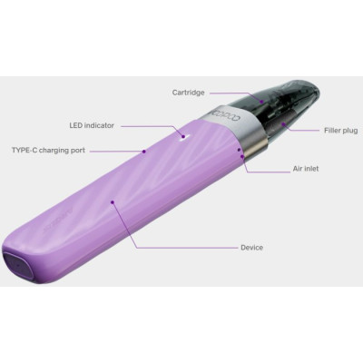 VOOPOO ARGUS Z2 Pod elektronická cigareta 1500mAh Rose Pink