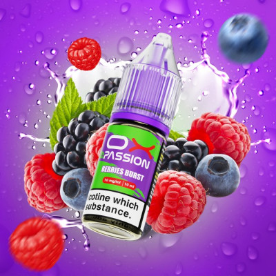 Liquid OXVA OX PASSION Salts Berries Burst 10ml - 10mg