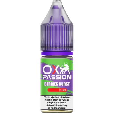 Liquid OXVA OX PASSION Salts Berries Burst 10ml - 20mg