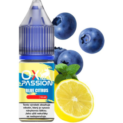 Liquid OXVA OX PASSION Salts Blue Citrus 10ml - 10mg