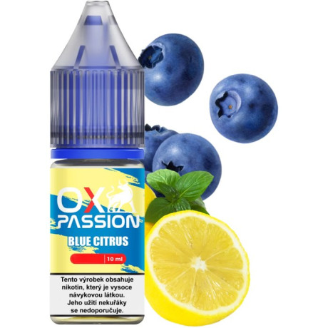 Liquid OXVA OX PASSION Salts Blue Citrus 10ml - 10mg