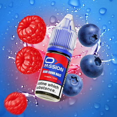 Liquid OXVA OX PASSION Salts Blue Sour Razz 10ml - 10mg
