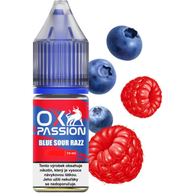 Liquid OXVA OX PASSION Salts Blue Sour Razz 10ml - 20mg