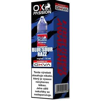 Liquid OXVA OX PASSION Salts Blue Sour Razz 10ml - 20mg