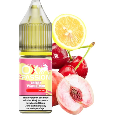 Liquid OXVA OX PASSION Salts Cherry Peach Lemon 10ml - 20mg