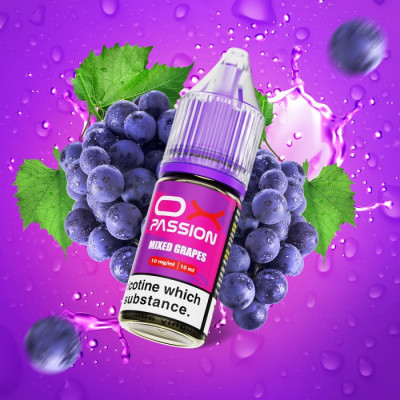 Liquid OXVA OX PASSION Salts Mixed Grapes 10ml - 10mg