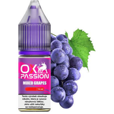 Liquid OXVA OX PASSION Salts Mixed Grapes 10ml - 20mg