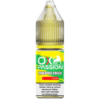 Liquid OXVA OX PASSION Salts Pineapple Freeze 10ml - 10mg