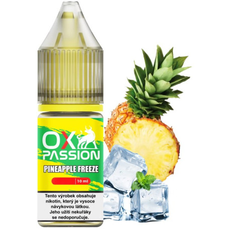 Liquid OXVA OX PASSION Salts Pineapple Freeze 10ml - 20mg
