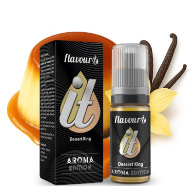 Příchuť Flavourit Aroma 10ml Dessert King (Vanilkový dezert s karamelem)