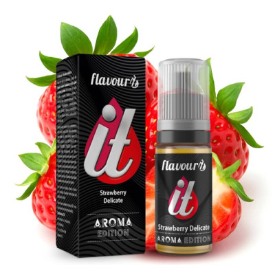 Příchuť Flavourit Aroma 10ml Strawberry Delicate (Sladká jahoda)
