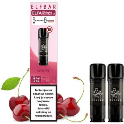 Elf Bar ELFA Pods cartridge 2Pack Cherry 20mg 2Pack