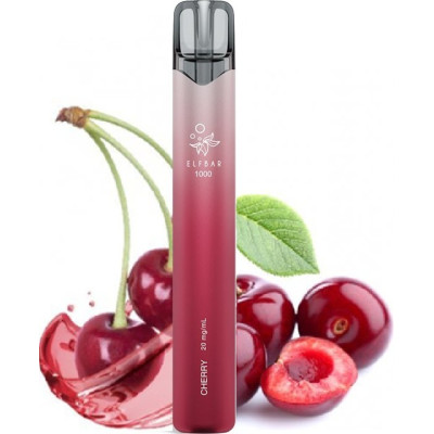 Elf Bar 1000 elektronická cigareta 20mg Cherry