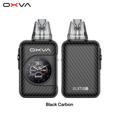 OXVA Xlim SQ Pro 2 elektronická cigareta 1600mAh Black Carbon