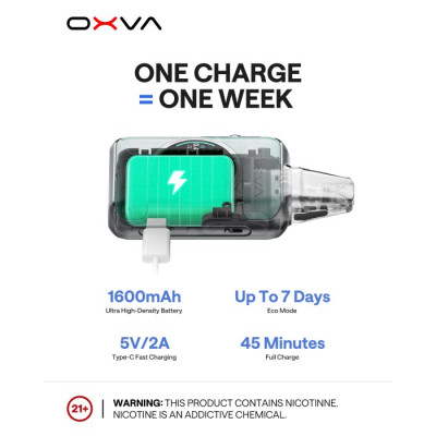 OXVA Xlim SQ Pro 2 elektronická cigareta 1600mAh Blue Shadow