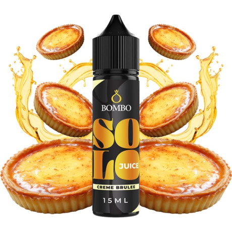 Příchuť Bombo Solo Juice S&V 15ml Creme Brulee (Tradiční Creme Brulee)