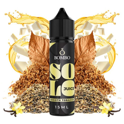 Příchuť Bombo Solo Juice S&V 15ml Smooth Tobacco (Jemná tabáková směs)