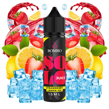 Příchuť Bombo Solo Juice S&V 15ml Strawberry Lemon Ice (Ledová jahoda s citronem)