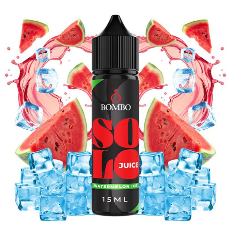 Příchuť Bombo Solo Juice S&V 15ml Watermelon Ice (Ledový vodní meloun)