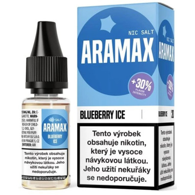 Liquid Aramax SALT Blueberry Ice 10ml - 10mg