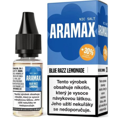 Liquid Aramax SALT Blue Razz Lemonade 10ml - 20mg