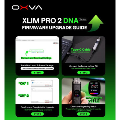 OXVA Xlim Pro 2 DNA elektronická cigareta 1300mAh Nebula Grey