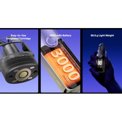 VOOPOO VINCI E80 Pod elektronická cigareta 3000mAh Spray Black