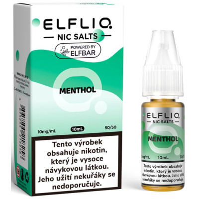 Liquid ELFLIQ Nic SALT Menthol 10ml - 10mg