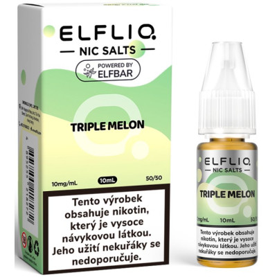 Liquid ELFLIQ Nic SALT Triple Melon 10ml - 10mg