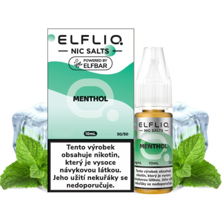 Liquid ELFLIQ Nic SALT Menthol 10ml - 20mg