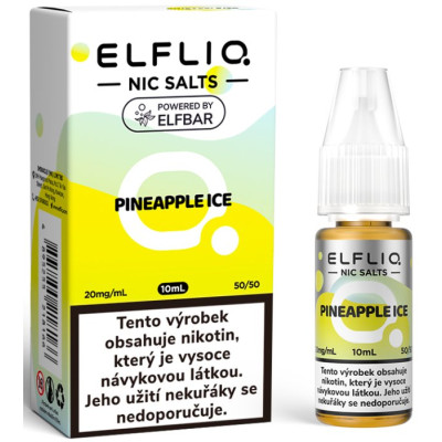 Liquid ELFLIQ Nic SALT Pineapple Ice 10ml - 20mg