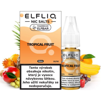 Liquid ELFLIQ Nic SALT Tropical Fruit 10ml - 20mg