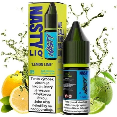 Liquid Nasty LIQ Salt Lemon Lime 10ml - 20mg (Citron, Limetka)