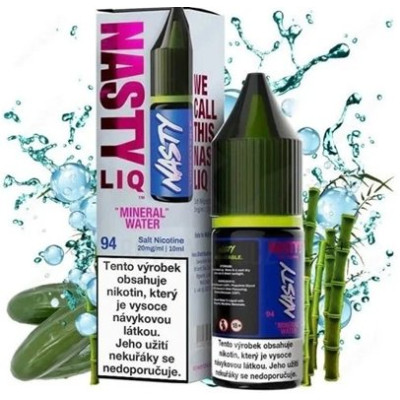 Liquid Nasty LIQ Salt Mineral Water 10ml - 10mg (Okurka, Bambus, Minerálka)