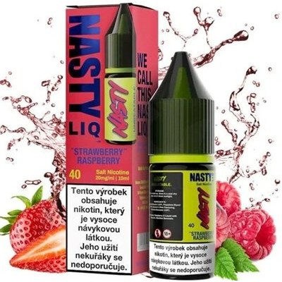 Liquid Nasty LIQ Salt Strawberry Raspberry 10ml - 10mg (Jahoda, Malina)
